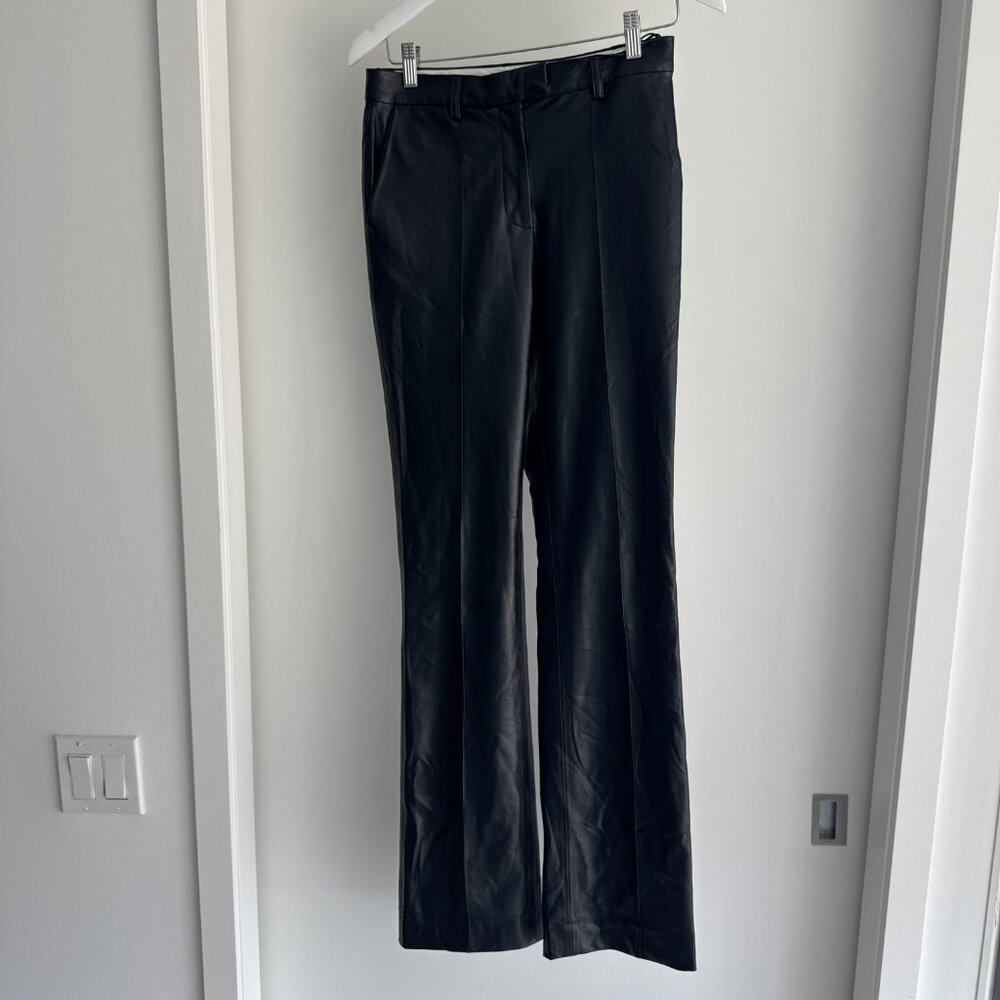 AYA MUSE | Black leather pants